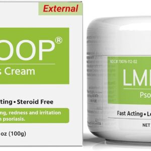 Psoriasis Cream, Maximum Strength Treatment Moisturizing Cream for Psoriasis, Dermatitis, Rash, Anti-Itch, Redness, Flaking, Scaling, Fast Acting Relief for Irritated, Dry Skin 3.53OZ
