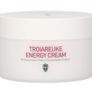 TROIAREUKE Energy Cream, Moisturizing Facial Night Cream with Bifida, Galactomyces, and Peptides For Dry, Dehydrated, and Combination Skin, Korean Skin Care