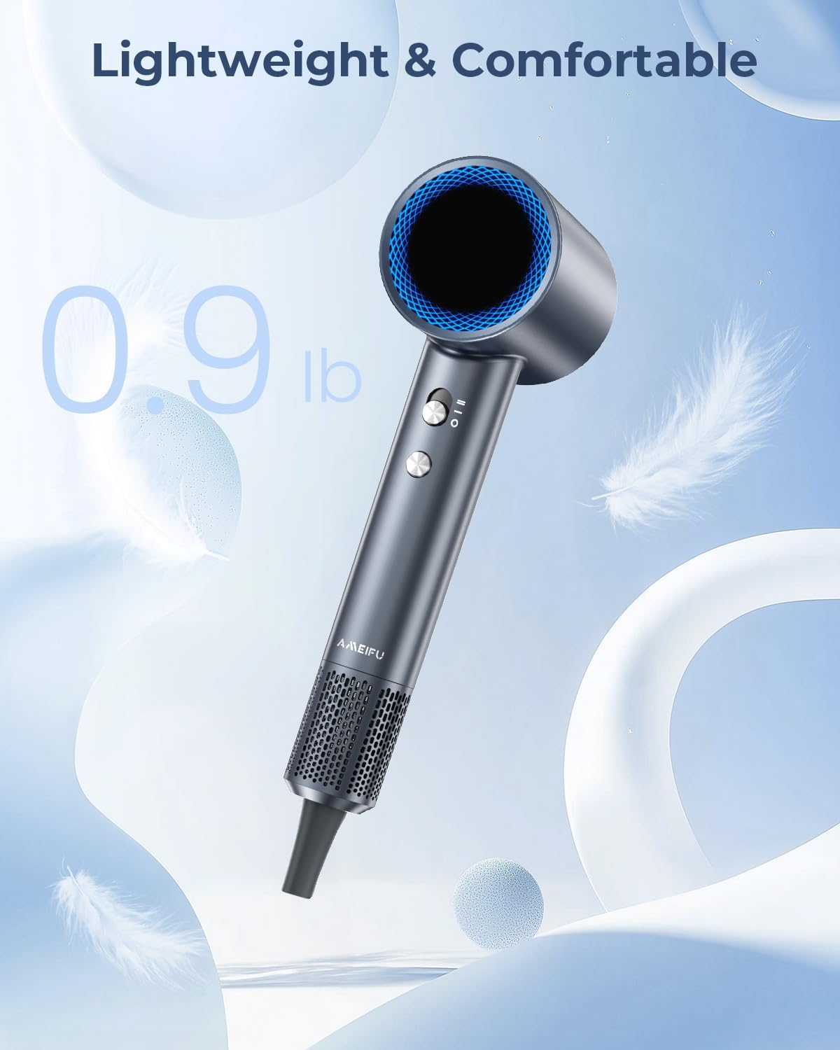 150000 RPM High-Speed Ionic Hair Dryer with Magnetic Nozzle for Home Travel - Image 4