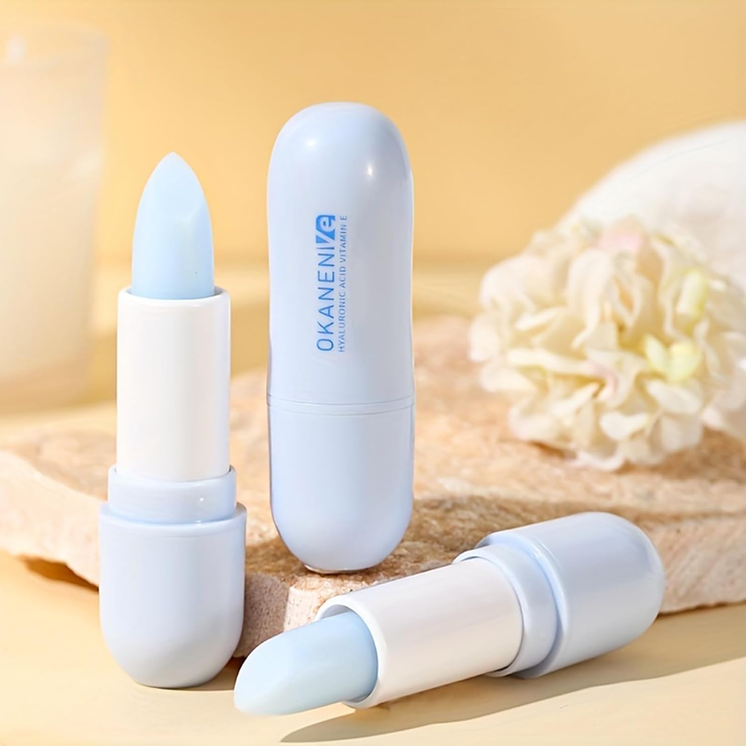 2 Pack Hyaluronic Acid Lip Balm for Hydrated, Soft, and Smooth Lips - Image 6