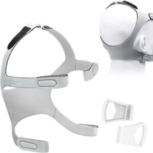 Replacement Headgear for Fisher and Paykel Simplus & Eson 2 Full Face Mask - Adjustable CPAP Headgear med/lrg for Simplus, Snugly Fit & Reduce Air Leaks, Great Value Supplies by Medihealer.