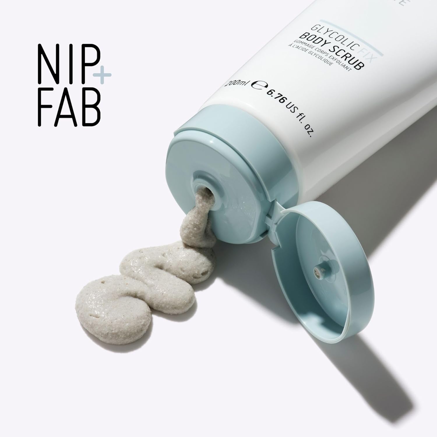 Nip+Fab Glycolic Fix Body Scrub, 6.70 Fl Oz, with Glycolic Acid, Salicylic Acid, Shea Butter, Exfoliating and Moisturizing the Skin | Vegan, Cruelty Free, Sulphate Free - Image 4
