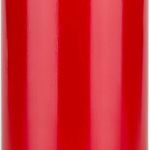 Mega Candles 1 pc Unscented Solid Red Pillar Candles, Hand Poured Premium Wax Candle 3 Inch x 6 Inch, Home Décor, Spas, Weddings, Celebrations, Party, Centerpieces, Holidays, Vigils, Prayers