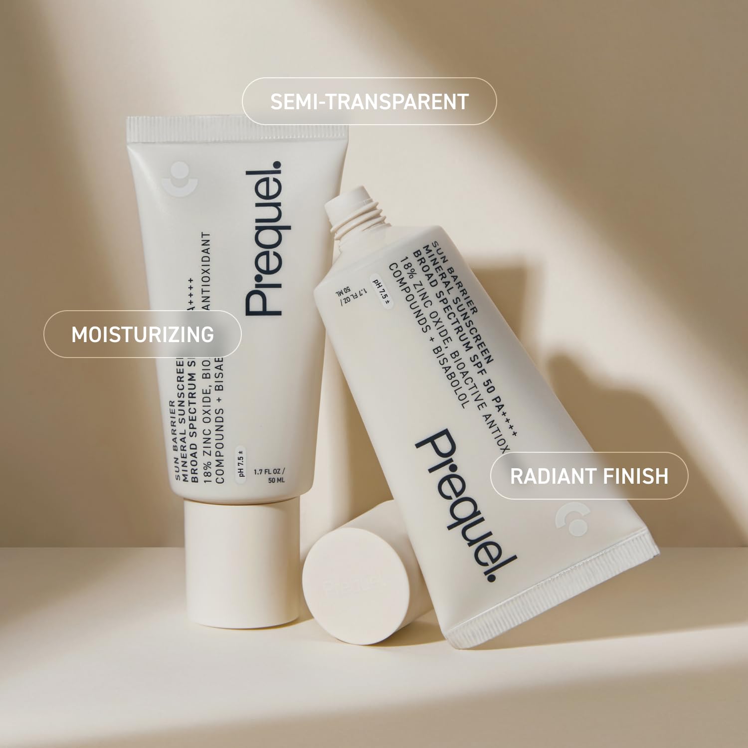Skin Sun Barrier Mineral Sunscreen SPF 50 PA++++ Zinc Oxide Sunblock 1.7oz Travel Size - Image 5