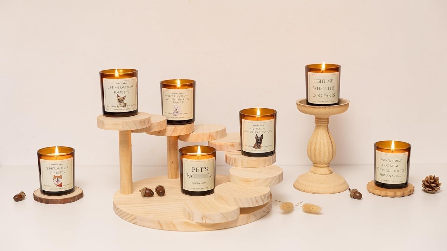 German Shepherd Gifts & Decor, German Shepherd Gifts for Women, Smells Like German Shepherd Farts Candle - Lavender & Eucalyptus, Crafted by Natural Soy Wax & Natural Essential Oils - Image 5