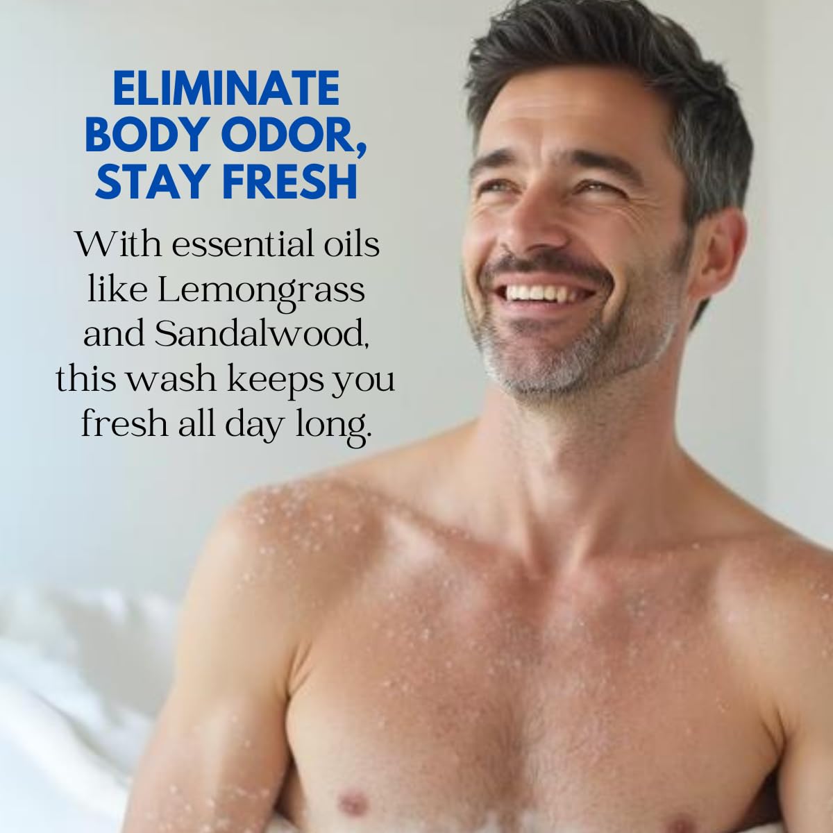 Just Nutritive Men's 16 oz Gentlemen's Body Wash for Clean and Fresh Skin - Image 4
