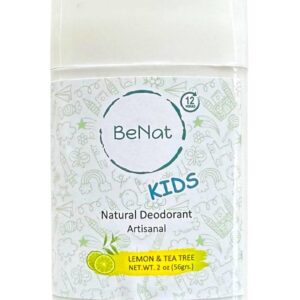 All Natural Deodorant For Kids and Teens 100% Natural Aluminum-Free Carcinogen Free Kids Deodorant For Boys and Girls Clinically Proven To Be Safe For Children and Teenagers