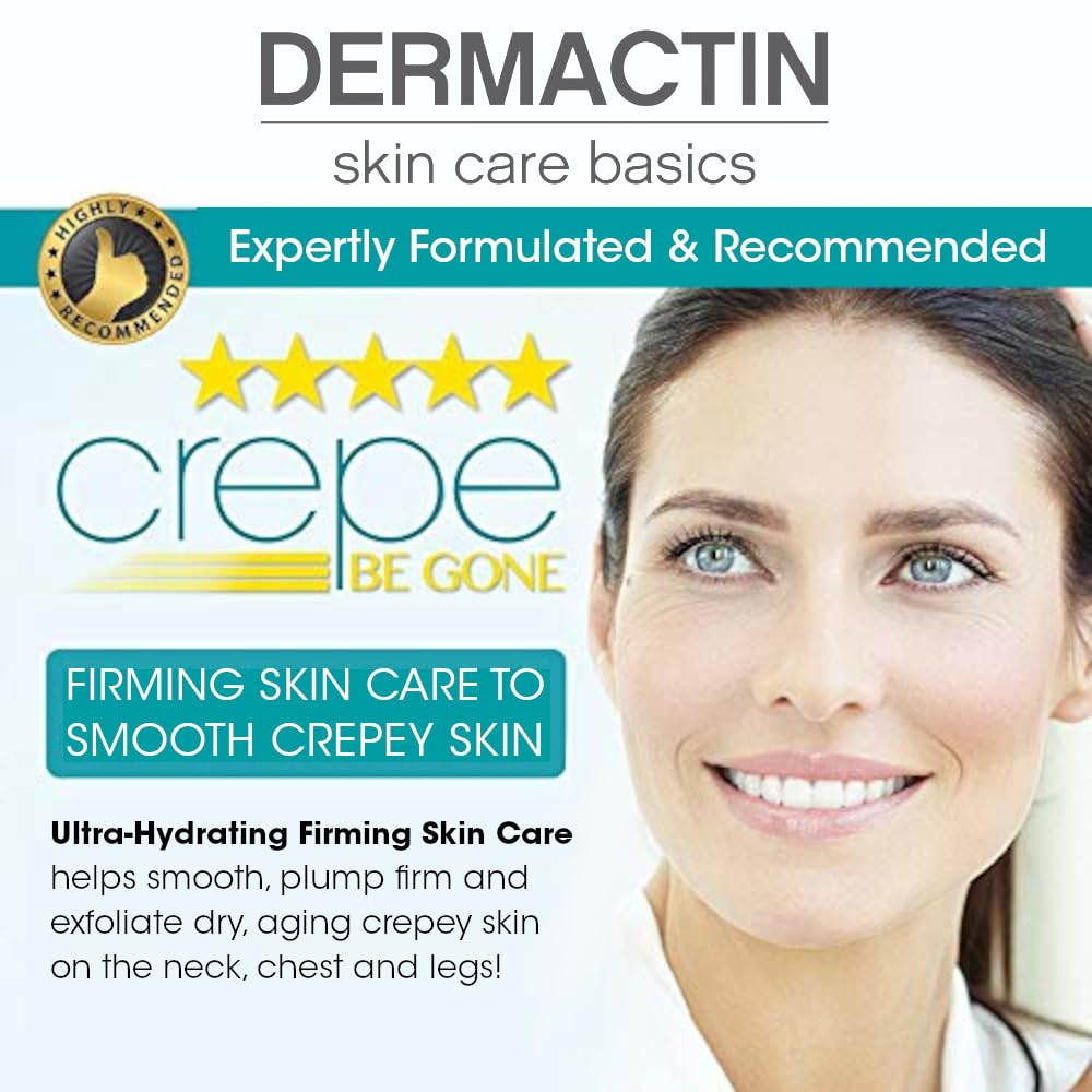 Crepe Be Gone Body Souffle Classic - Large 12 ounce - Ultra Hydrating Crepe Skin Firming Cream for Neck,Chest, Arms & Legs - Image 9