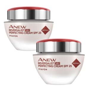 2 Pack Anew Reversalist Day Perfecting Cream with Protinol SPF 25 1.7oz./50g (2 pack)