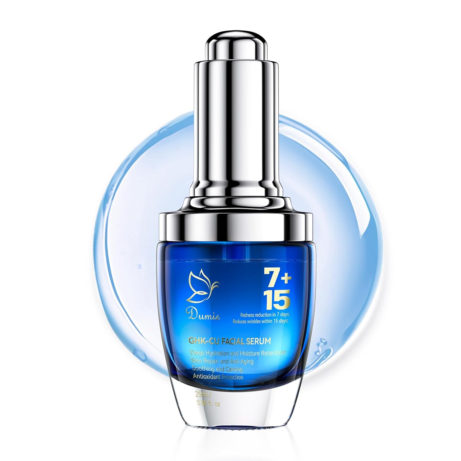Copper Peptide Serum - GHK-Cu & Anti-Aging Serum for Face and Neck - GHK-Cu, Plant Stem Cells, EGF, Hyaluronic Acid,Collagen - Anti Wrinkle, Firming, Moisturizing-Korean Skin Care,25mL/0.88 Fl Oz