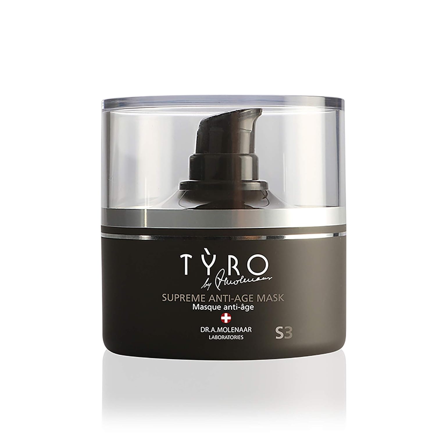 TYRO Supreme Anti-Age Face Mask - Lifting And Moisturizing Mask - Helps Significantly Reduce The Look Of Multiple Signs Of Ageing - Improves The Appearance Of Wrinkles - For All Skin Types - 1.69 Oz