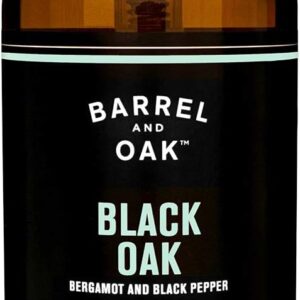 Barrel and Oak - All-In-One Body Wash, Men's Body Wash, Men's Soap for Hair, Face, & Body, Refreshing & Balanced Cleanser, Oil-Based(Black Oak, 16 oz)