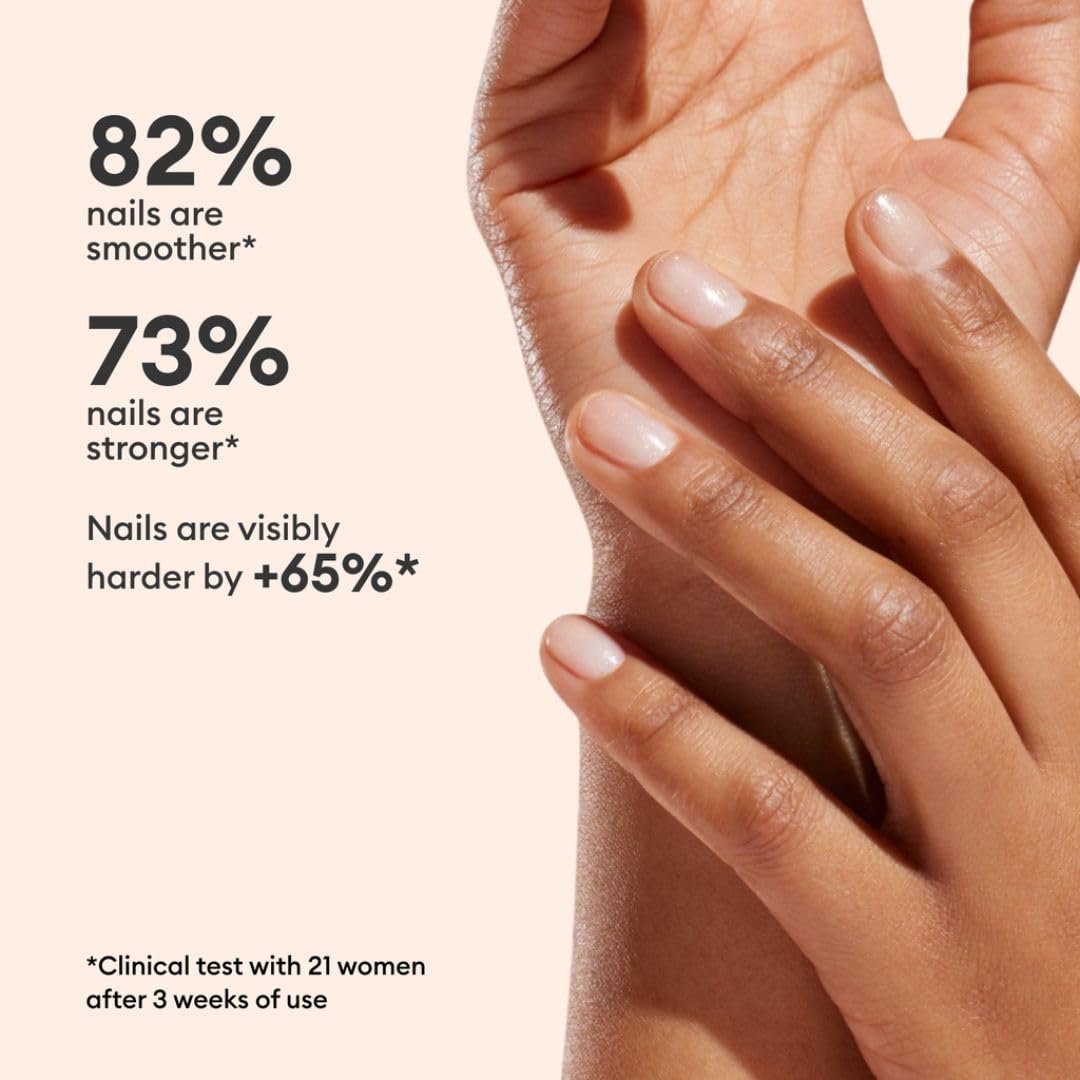 Manucurist Active Shine Illuminating & Care Nail Polish - Nail Concealer - No Lamp - Ultra-Shiny 2 in 1 Nude Gel Polish: Nail Strengthener and Growth, Highlighter & Care - Damaged Nails Repair - Image 4