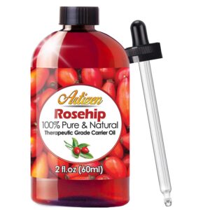 Artizen 2oz Rosehip Oil Pure & Natural - Cold Pressed & Harvested from Fresh Roses Bushes & Rose Seed - Rose Hip Oil for Your Skin, Face, Nails, Hands