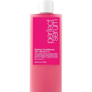 Mise En Scene Perfect Hair Perfume Conditioner - Styling Serum Conditioner - with Peony and Rose Scent, Styling Memory & Heat Protection, Enriched with Argan Oil, Daily Nourishing, 22.99 Fl. Oz.