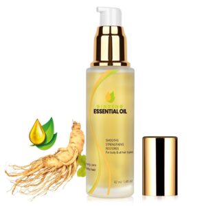 Hair Oil for Frizzy Hair, Hydrating Serum for Damaged Hair, Anti-Frizz & Heat Protectant Oil for Split Ends Repair, Leave-In Conditioner for Dry Hair, Lightweight Aceite para el Cabello
