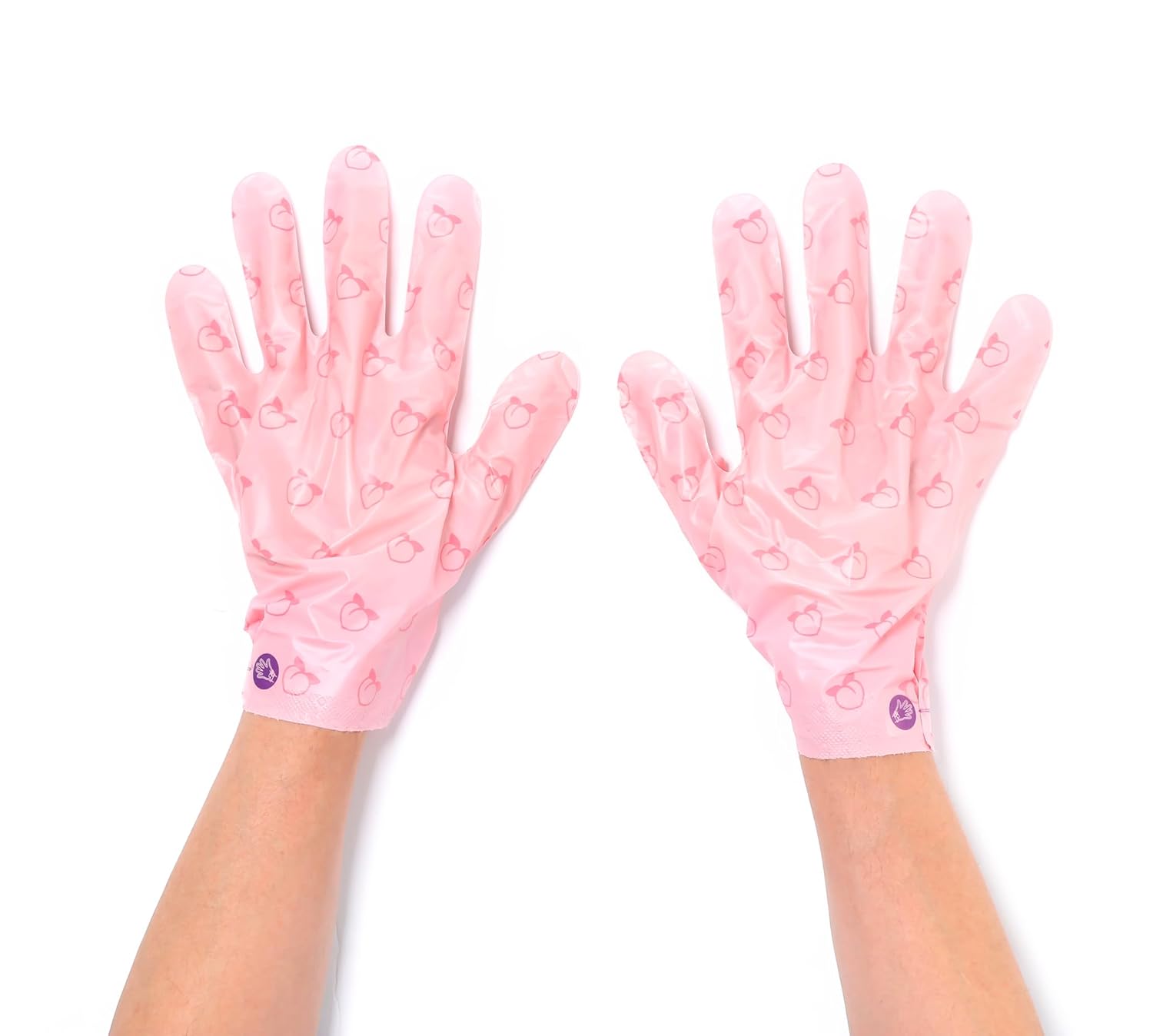 TONYMOLY Peachy Keen Hand Care Set – Hydrating & Anti-Aging Hand Mask + Nourishing Peach Hand Cream for Soft, Smooth Hands – Touchscreen-Friendly Gloves - Image 2