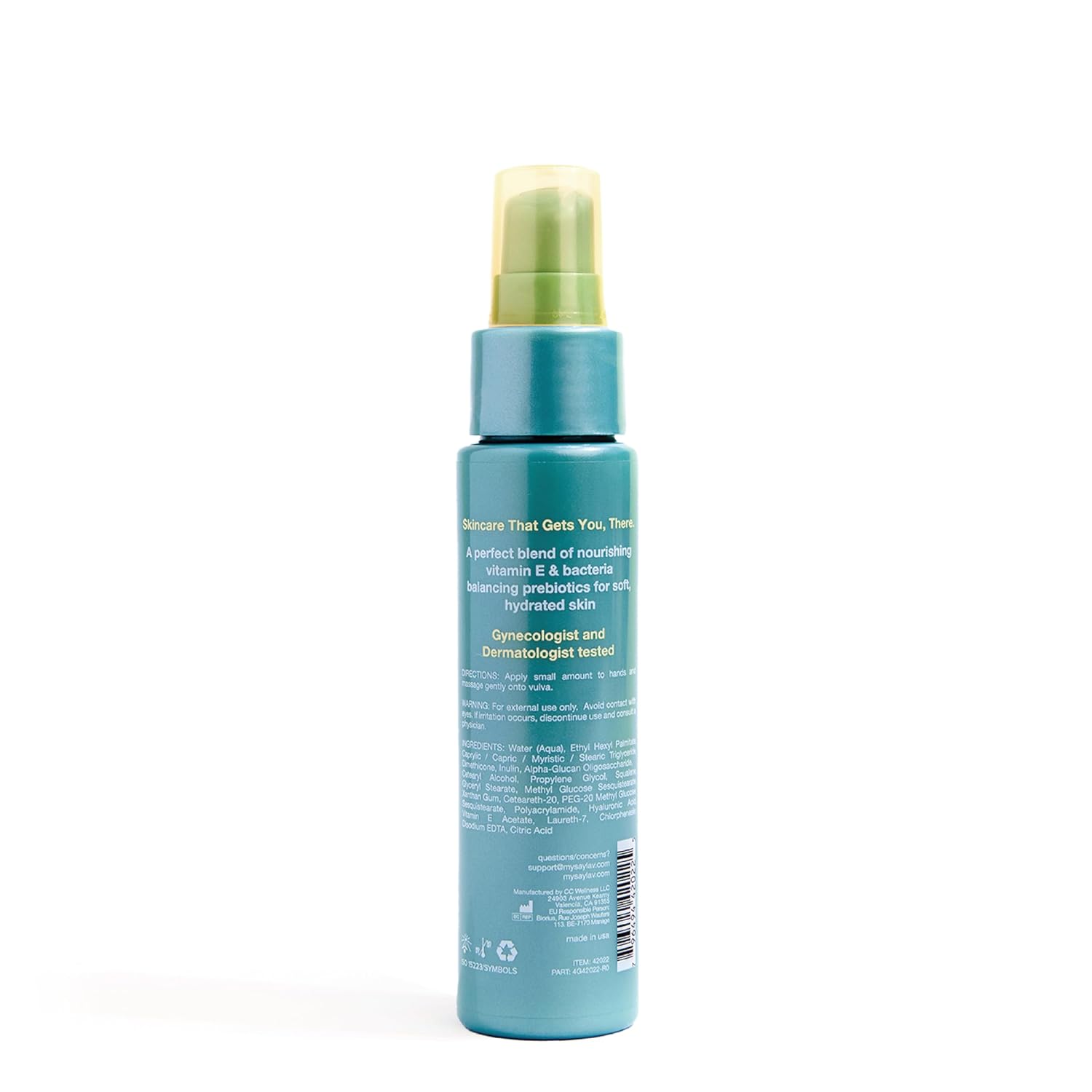 SAY LA V. pH Balanced Hydrating Beauty Cream for Intimate Vulva Moisturizing 2 Fl Oz - Image 6