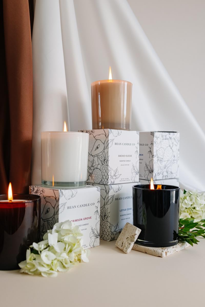 Luxury Gin Scented Candle 12oz, 84 Hour Burn Time, Premium Gift Box - Image 4
