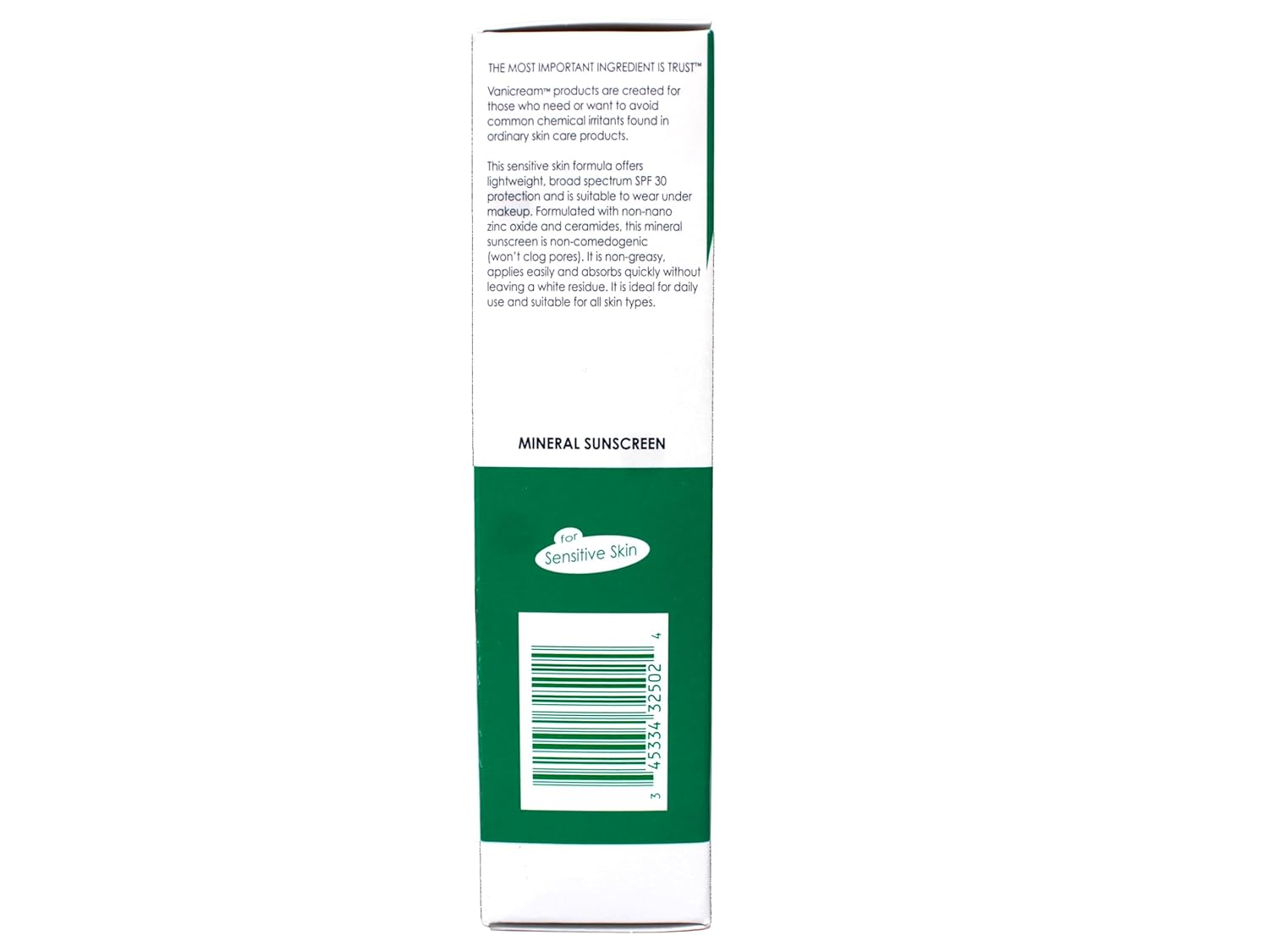 Vanicream Sensitive Skin Facial Moisturizer SPF 30, 2.5 oz, Pack of 3 - Image 4