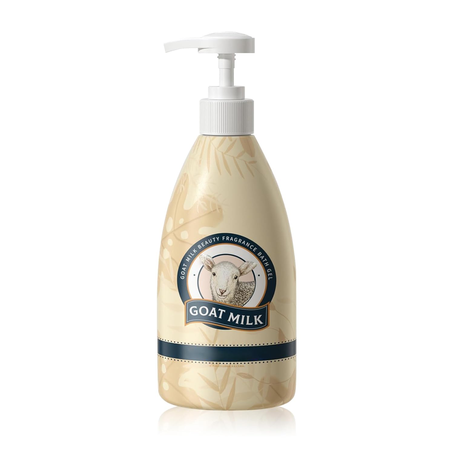 Goat Milk Moisturizing Body Wash,Hydrating Shower Gel for Men & Women,Mild Gentle Body Cleanser,Nourishing Skincare Body Wash for All Skin Types, 500 ML(A)
