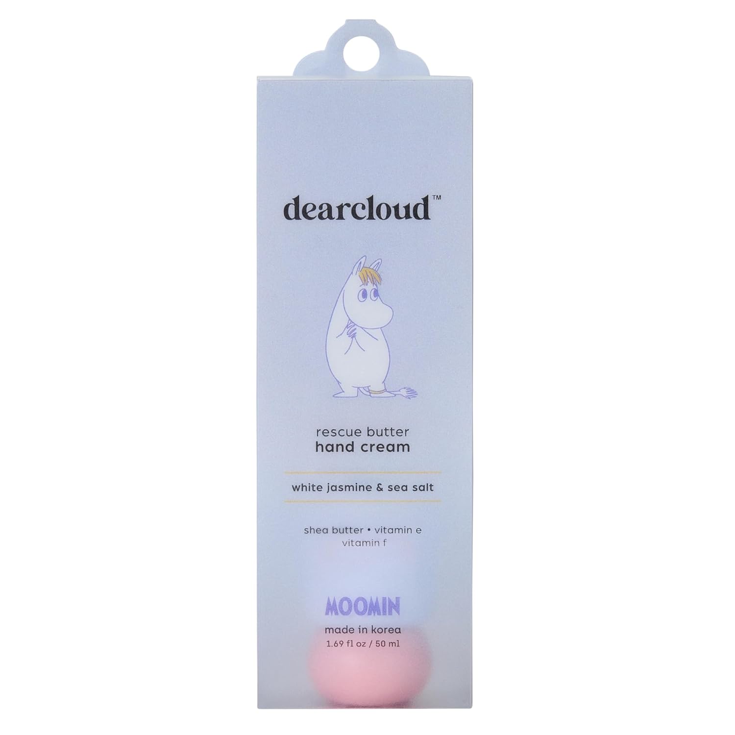 x Moomin' Rescue Butter Hand Cream - Ultra Repair for Dry, Cracked Hands, Shea Butter, Vitamin E, and Vitamin F (White Jasmine & Sea Salt) - Image 4