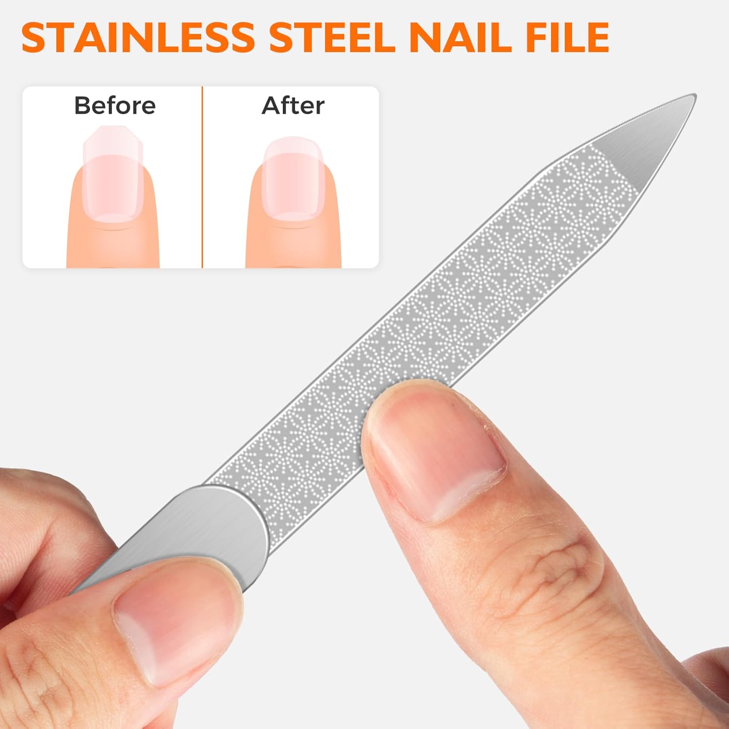 Heavy Duty Slanted Nail Clippers Large Size for Thick Ingrown Nails Seniors - Image 7