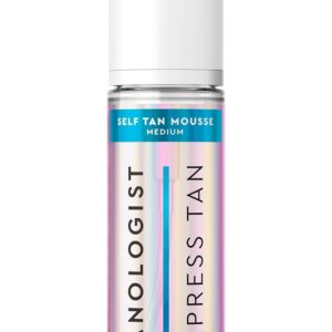 Tanologist Medium Self Tan Mousse, Clear Self-Tanning Mousse, Streak-Free, Natural Glow, No Fake Tan Smell, Long Lasting, Clean Ingredients, 6.76 fl. oz/200 ml Bottle