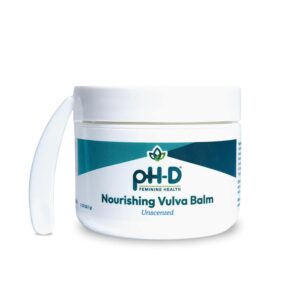 pH-D Feminine Health Support Nourishing Vulva Balm - Vulva Moisturizer for Dryness, Menopause Support, Intimate Care - Reduces Vulvar Dryness - 2 oz