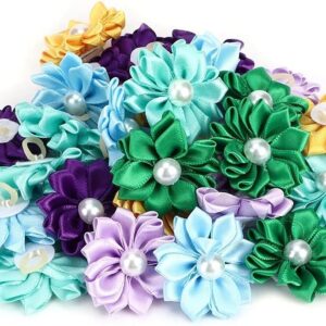 30Pcs Dog Hair Bows pet hair accessories and target audience keywords: dog clips for hair　pet pet hair accessories and target audience keywords: Dog Hair Clips for Small Dogs Bow Ties Grooming