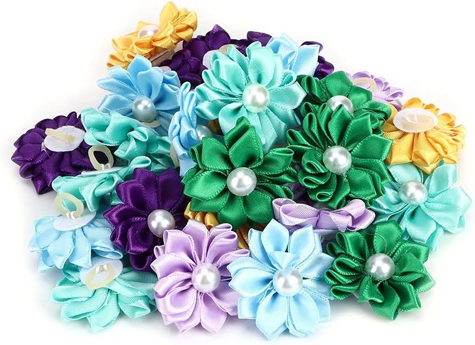 30Pcs Dog Hair Bows pet hair accessories and target audience keywords: dog clips for hair pet pet hair accessories and target audience keywords: Dog Hair Clips for Small Dogs Bow Ties Grooming