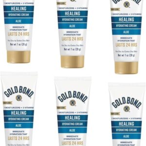 Gold Bond Ultimate Healing Skin Therapy Lotion Aloe Travel Size 1 Oz (Pack of 6)