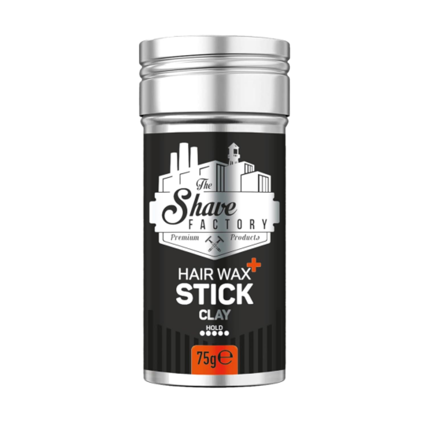 the shave factory Hair Wax Stick Clay, Long-Lasting Styling Wax for Smoothing & Slick Finish on Hair Wigs - 2.7 Oz (75G) (1 Piece)