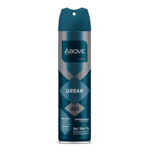ABOVE 48 Hours Antiperspirant Deodorant, Urban, 3.17 oz - Dry Spray Deodorant for Men - Citrus Scent - Antiperspirant Spray - No Stain - Cruelty-Free