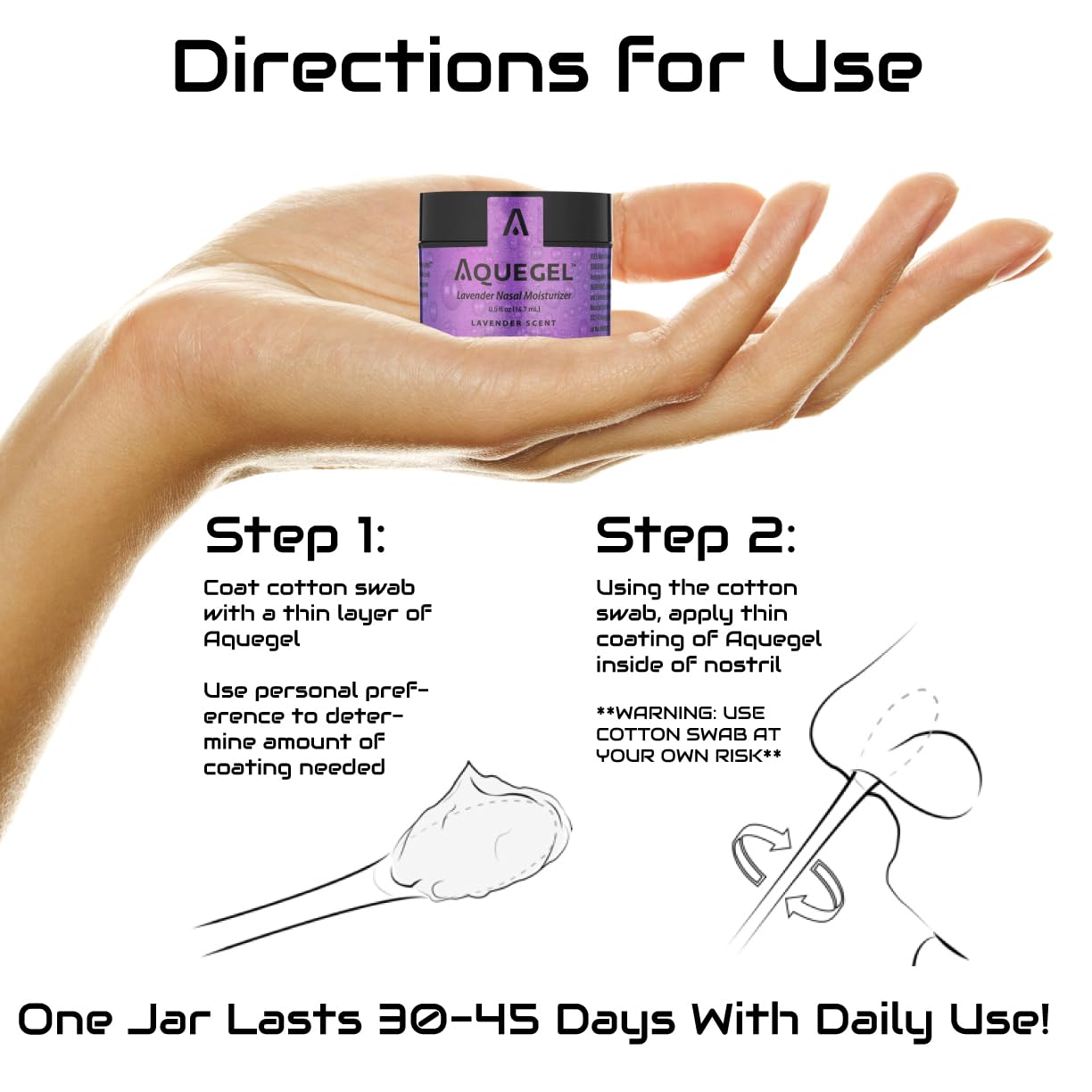 Nasal Moisturizer+Lavender (Sleep Easy), 12-Hour Nasal Dryness Relief, Water Based Nose Gel, Oxygen Therapy Nasal Moisturizer, Dry Nose, Nasal Dryness, Nosebleeds, CPAP, Natural Sleep Remedy - Image 2