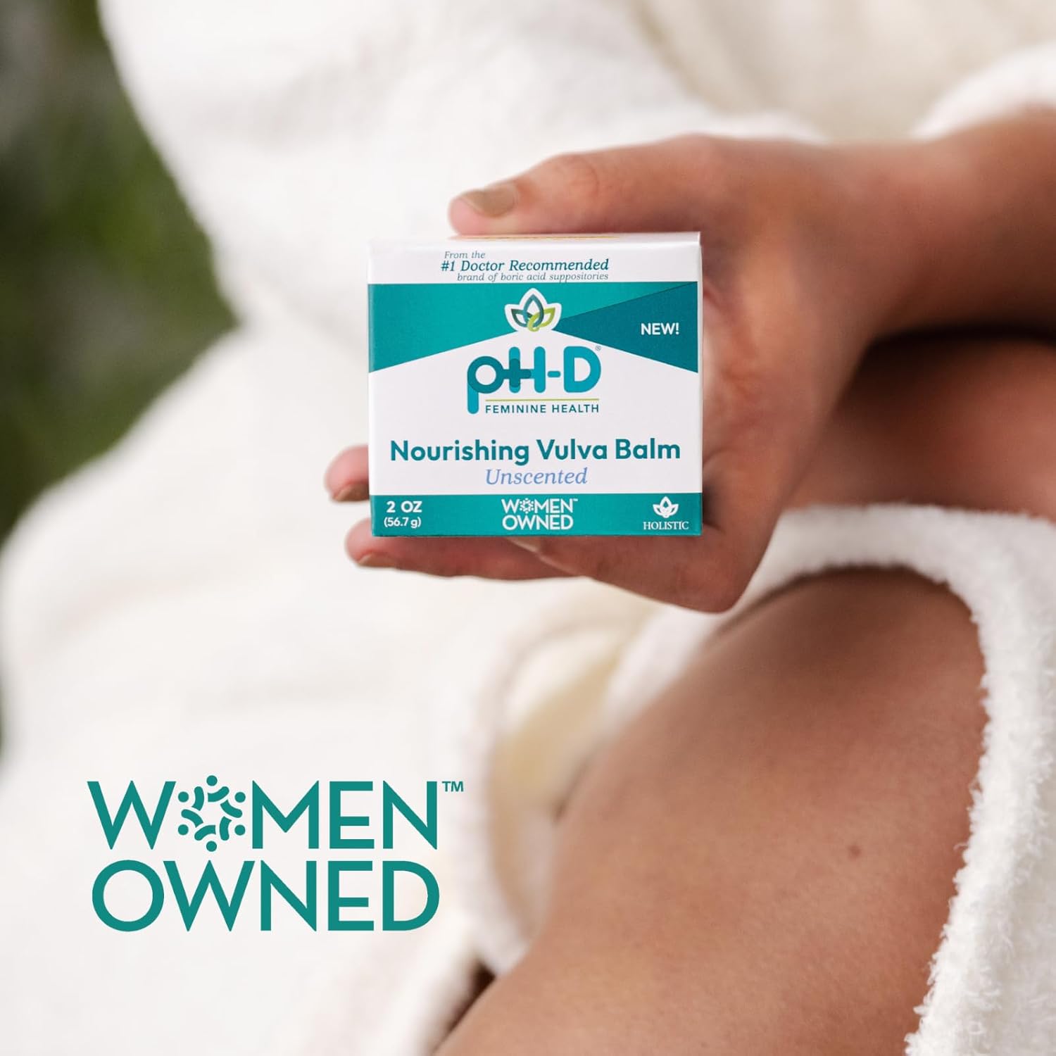 pH-D Feminine Health Support Nourishing Vulva Balm - Vulva Moisturizer for Dryness, Menopause Support, Intimate Care - Reduces Vulvar Dryness - 2 oz - Image 5