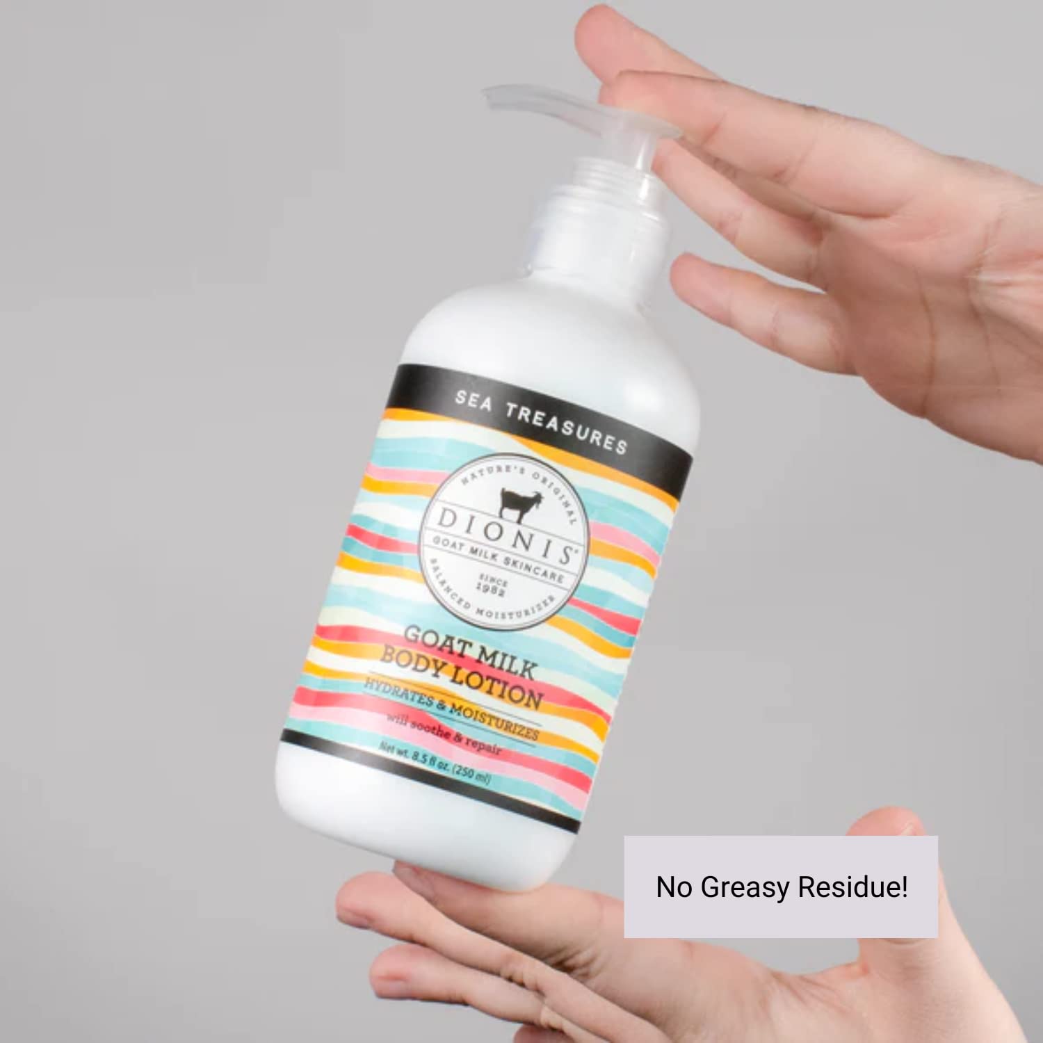 Dionis Sea Treasures Lotion (8.5 oz), Hand and Body Cream (3.3 oz) Bundle - Image 3