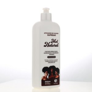 Mel Cola Curl Care Kit: 500Gr Hydrating Definer Gel + 500ml Natural Honey Curl Activator - Vegan, Paraben-Free, Deep Hydration & Frizz Control