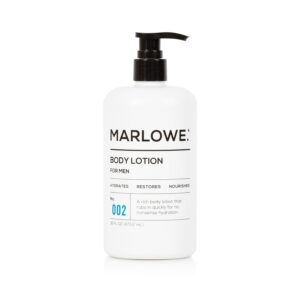 No. 002 Body Lotion 16 oz Pump, Original, Revitalizing Dry Skin Lotion with Aloe Vera & Amino Acids, Hydrates & Nourishes, Sage & Fir Scent