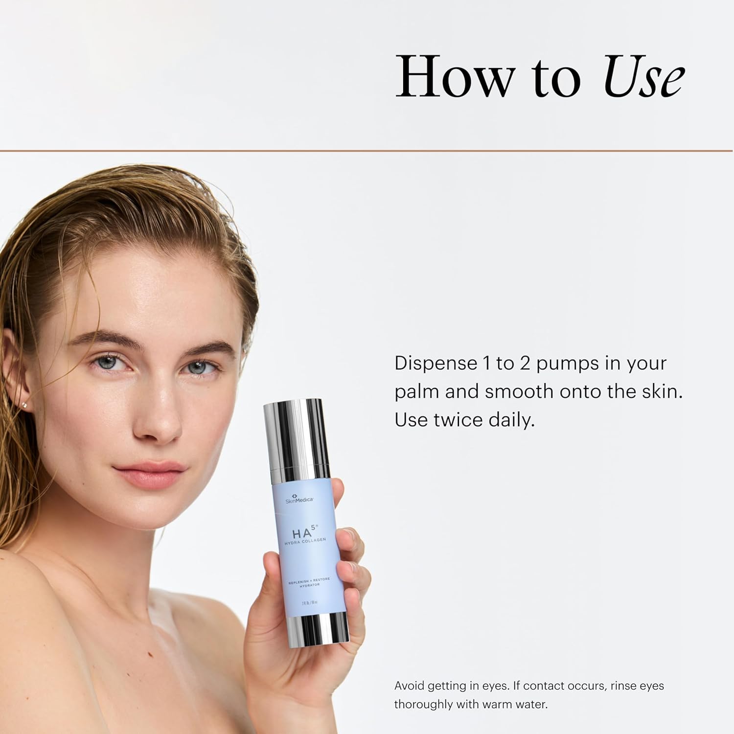 SkinMedica HA5 Hydra Collagen Replenish + Restore Hydrator – Next-Gen HA5 With 2X More Hyaluronic Acid. Enhanced for Instant Hydration & Smoothness to Restore Skin’s Hydration Reservoir, 2 Oz - Image 6