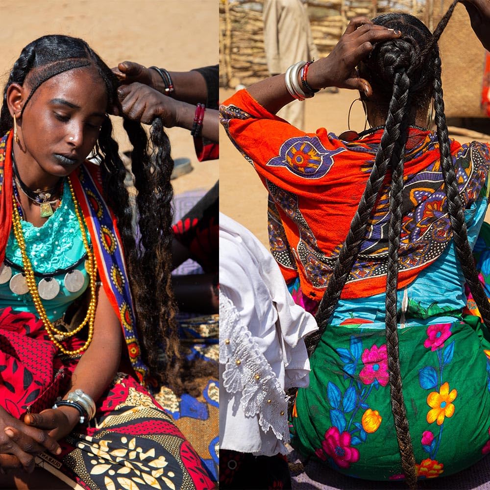 Handcrafted 4 oz Hair Oil with 16 West African Botanicals and 58% Castor Oil - Image 5