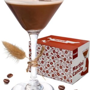 Coffee Martini Candles Gifts for Women Men, Scented Candle Unique Gifts for Women Girl Friend Soy Wax Candles for Home, Bedroom,Coffee Bar Scented for Christmas, Birthday,Halloween