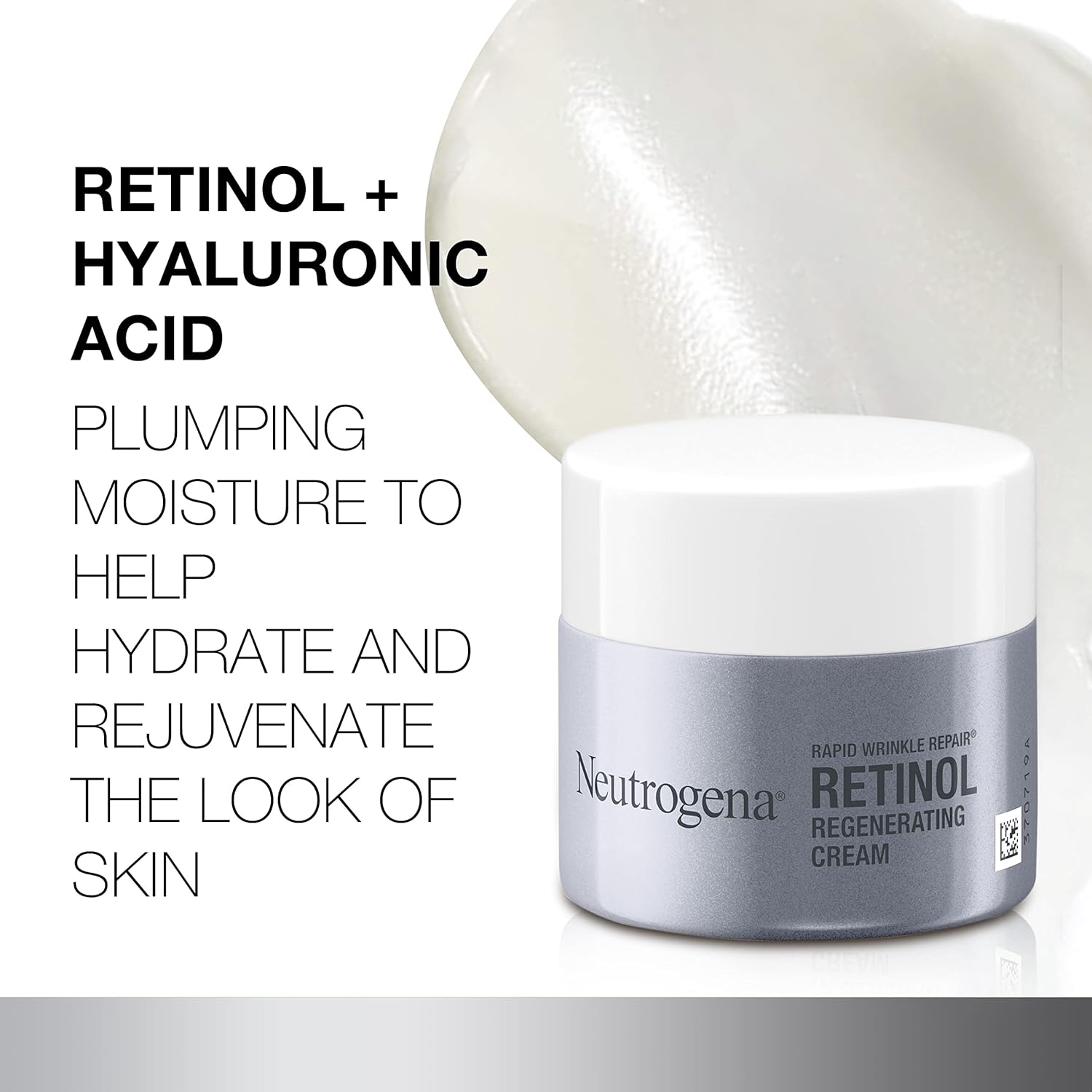 Neutrogena Rapid Wrinkle Repair Retinol Face Moisturizer 1.7 oz Duo with Hydro Boost Cleanser 0.5 oz - Image 3