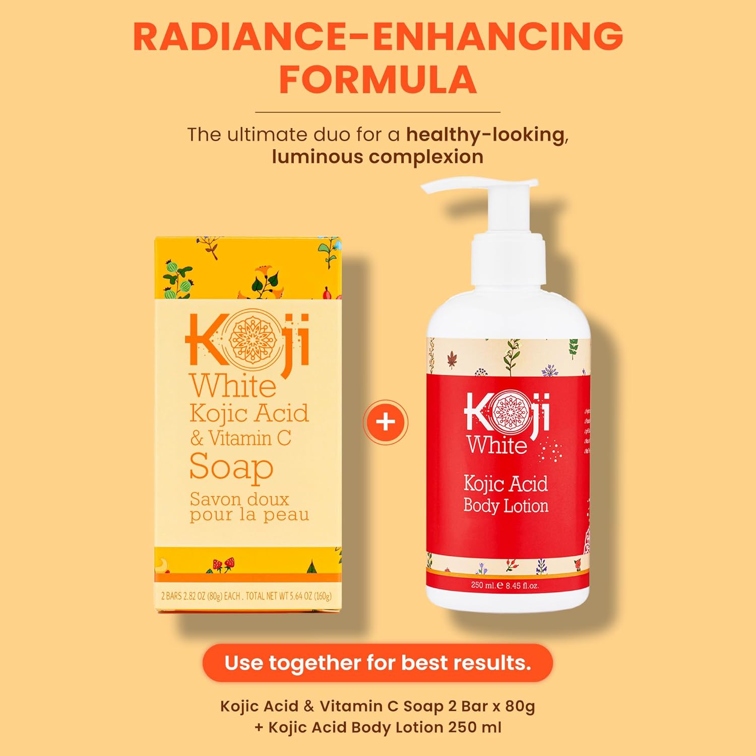 Koji White Kojic Acid & Vitamin C Brightening Soap, Hydrating Face & Body For Radiant Glow Skin, Nourishing, Moisturizing, Even Tone Cleansing Bar, Vegan, Paraben-Free, 2.82 oz (2 Bars) - Image 8