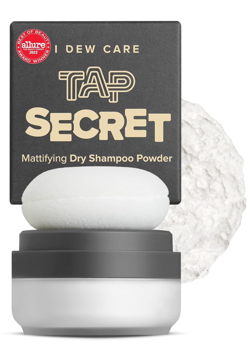 I DEW CARE Dry Shampoo Powder Twin Pack Travel Size Original Black Ginseng No White Cast - Image 2