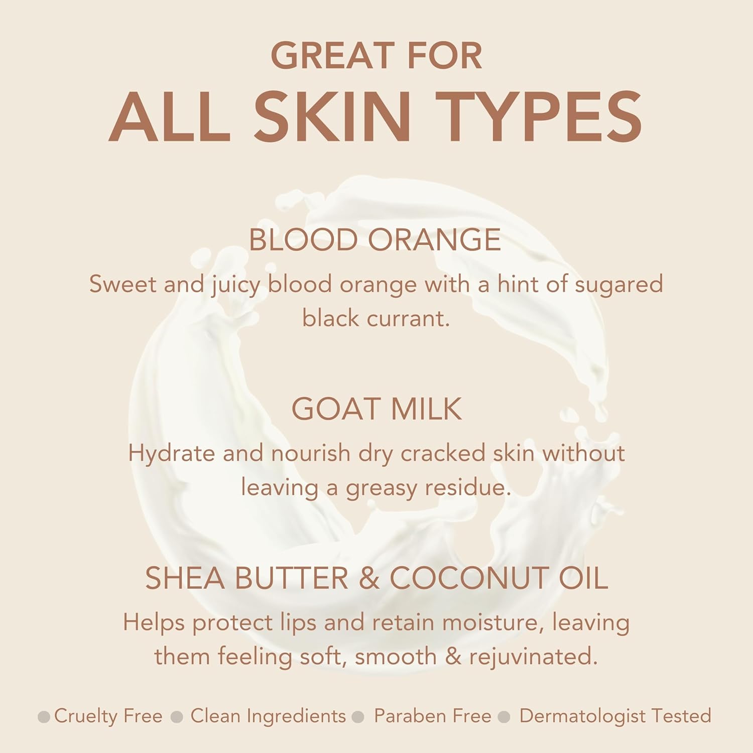 Dionis Goat Milk Skincare Blood Orange Scented Hand Cream & Lip Balm Set (1 oz and .28 oz) - Safe For Sensitive Skin, Soothes Chapped Lips and Dry Skin, Cruelty-free and Paraben-free - Image 7