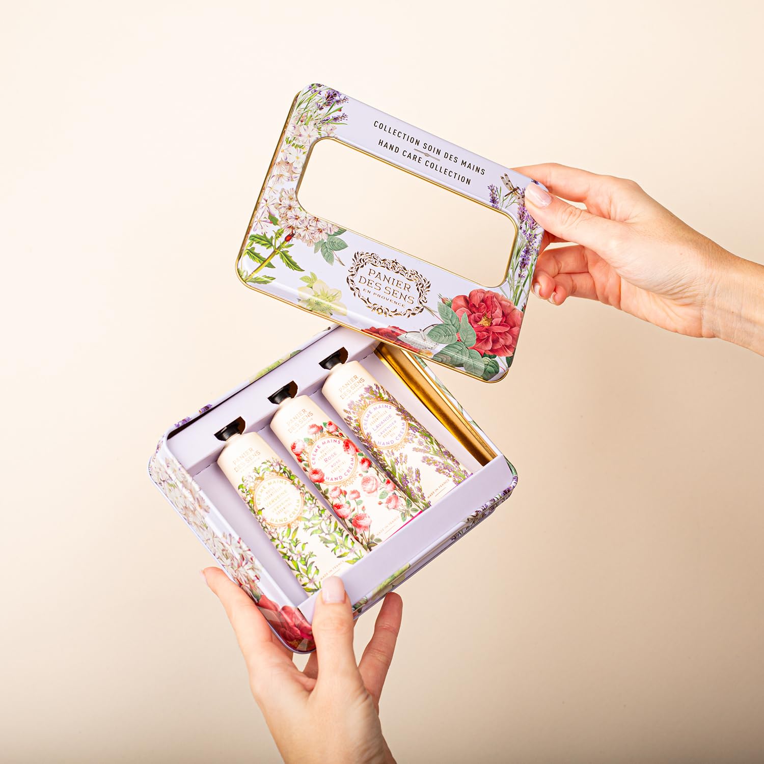 Panier des Sens 3-Piece Mini Hand Cream Set 1oz Each Natural Moisturizing Lotion for Women - Image 3