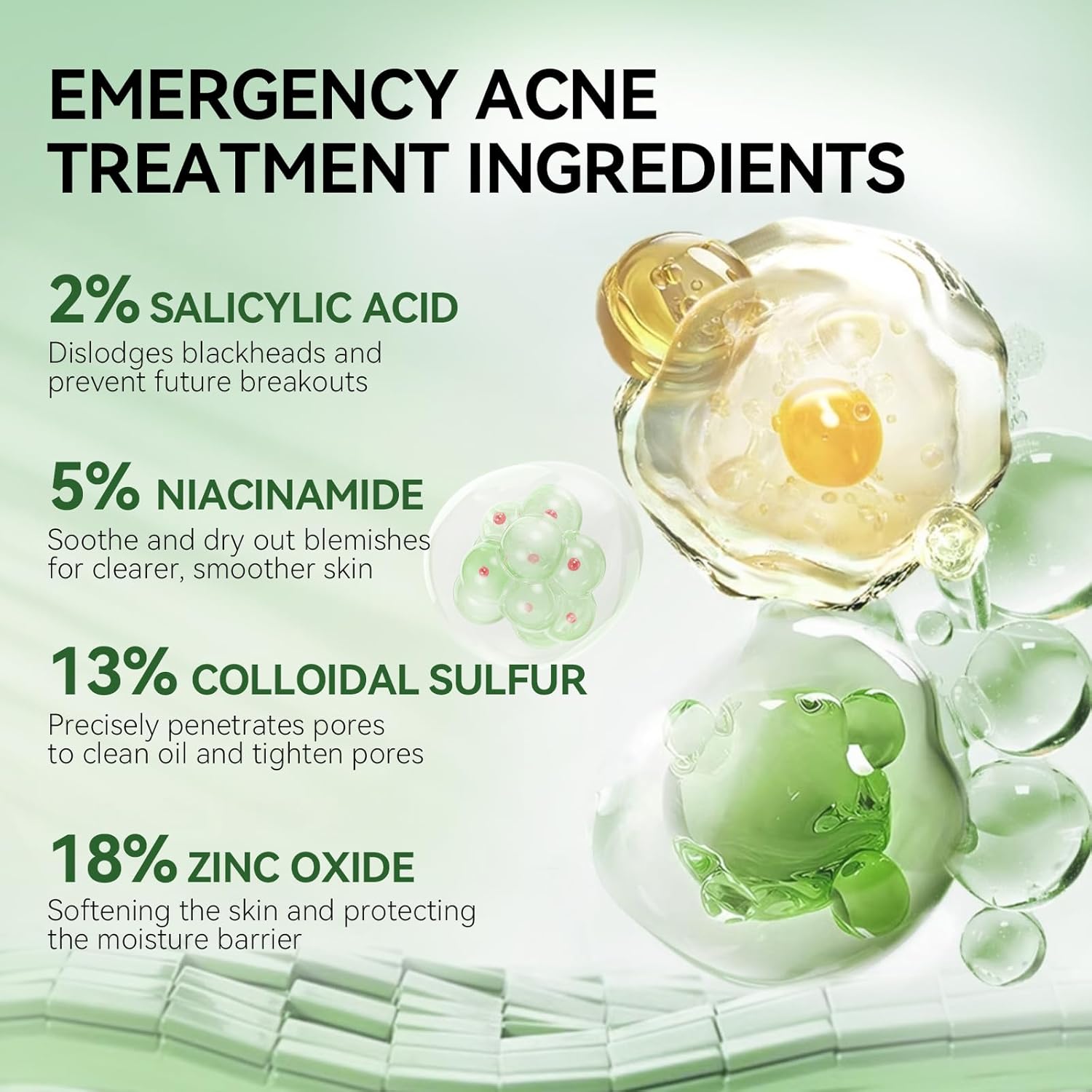LANBENA Precision Acne Spot Serum, Acne Drying Lotion, Overnight Acne Treatment For Face, Dry Out Pimples, Blemishes, Zits And Clean Pores, 0.42 Fl Oz - Image 5
