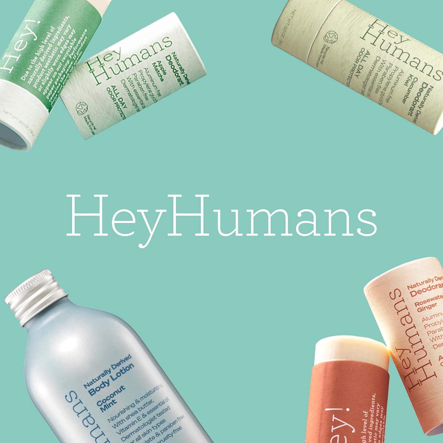 Three 14 fl. oz. bottles of Hey Humans Banana Aloe Moisturizing Body Wash with Jojoba Oil, Vegan, Sulfate-Free - Image 8