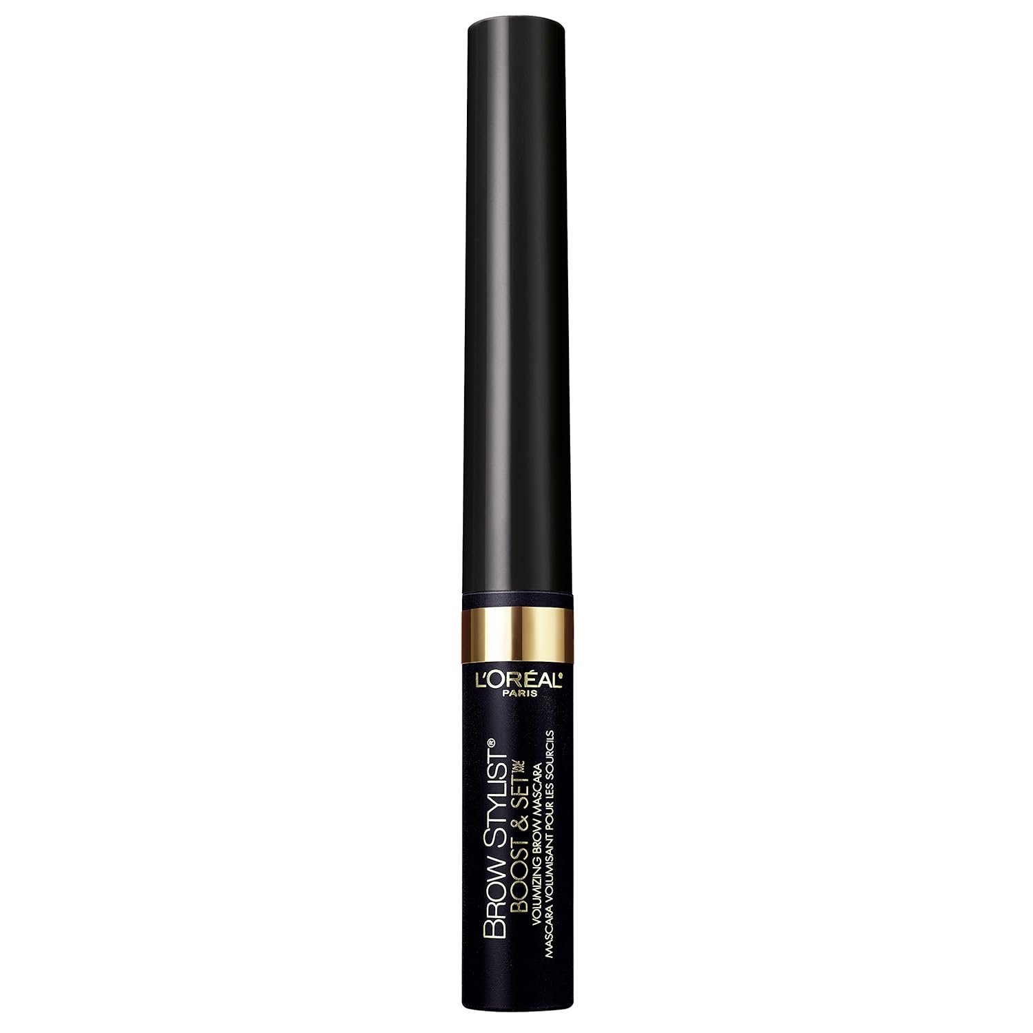 L'Oreal Paris Cosmetics Brow Stylist Boost and Set Brow Mascara, Clear, 0.1 Fluid Ounce - Image 4